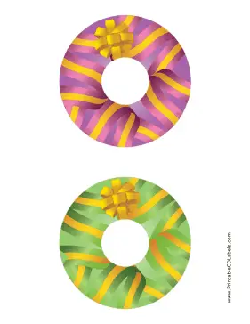 Ribbons CD-DVD Labels Paper
