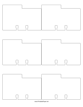 Rolodex Card 4-inch-tab left Paper