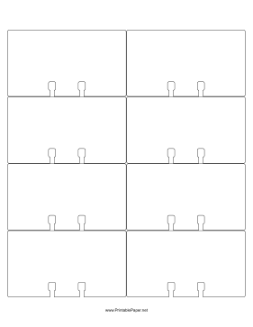 Rolodex Card 4-inch Paper