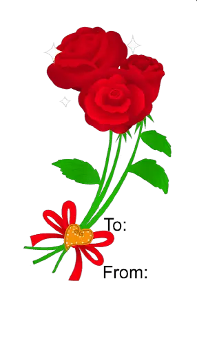 Roses (white background) Paper