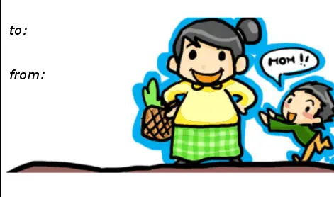 Running To Mom Paper