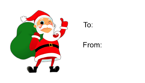 Santa (white background) Paper