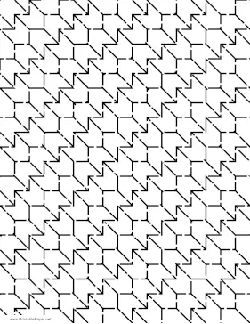 Sashiko Chevron Pattern Paper