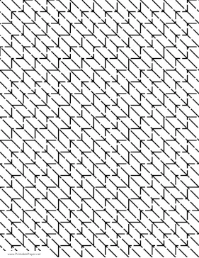 Sashiko Steps Pattern Paper