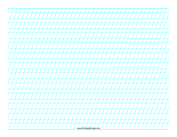 Script Practice Paper - Landscape Paper