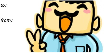 Smiling Father Paper