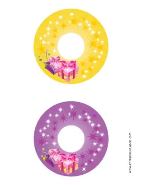 Sparkle CD-DVD Labels Paper