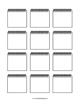 Spiral Notes Sheet Paper