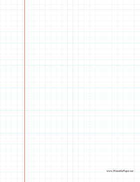 Squared Wide Ruled Notebook Paper