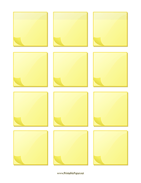 Sticky Notes Sheet Paper