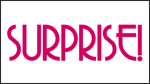 Surprise Gift Tag Paper