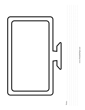 TV Wireframe Notes Paper