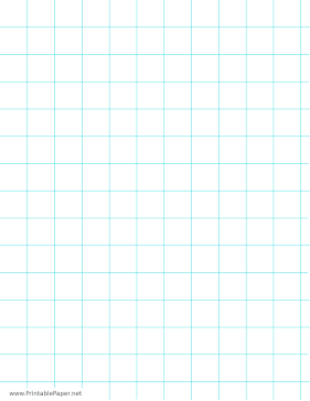 Three-Quarters Inch Graph Paper Paper