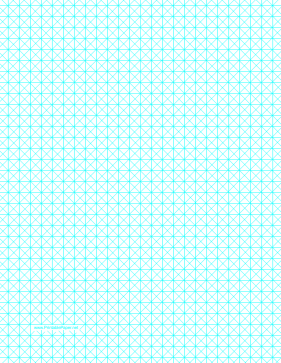 Triangles With Third-Inch Grid Paper