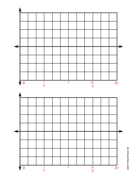 Trigonometry Paper - 2 Quadrants Paper