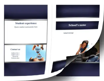 University Brochure-Bifold Paper