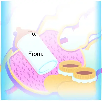 Bottle & Booties Paper