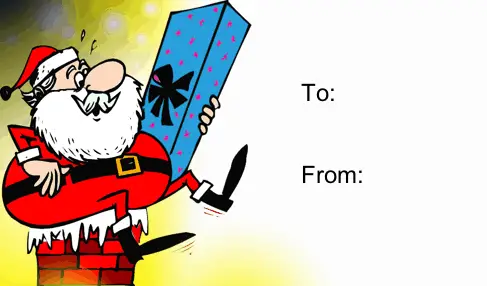 Santa & Chimney Paper