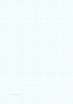 Dot Paper with 3.33mm spacing on A4-sized paper Paper