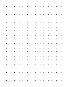 Make Your Own Dot Grid Paper Printable