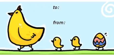 Easter Ducklings Paper