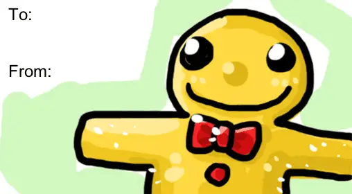 Gingerbread Man Paper