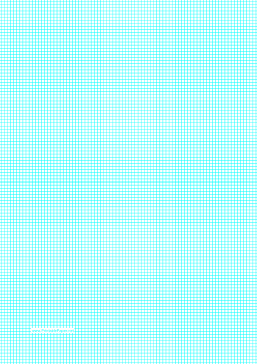 Graph Paper with ten lines per inch on A4-sized paper Paper