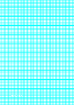 Graph Paper with sixteen lines per inch and heavy index lines on A4-sized paper Paper