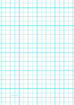 Graph Paper with two lines per inch and heavy index lines on A4-sized paper Paper