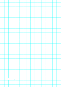 Graph Paper with two lines per inch on A4-sized paper Paper