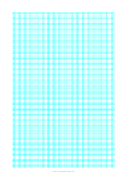 Graph Paper with one line every 2 mm on letter-sized paper Paper