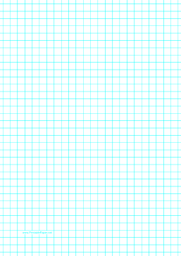 Graph Paper with three lines per inch on A4-sized paper Paper