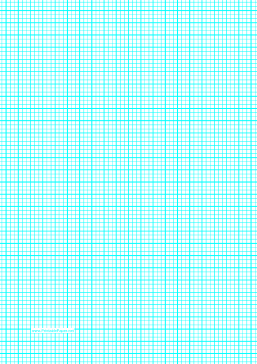 Graph Paper with lines every 3.33mm (3 lines/cm) and heavy index lines on A4-sized paper Paper
