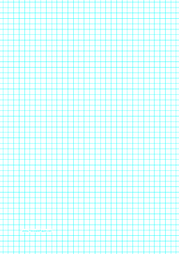 Graph Paper with four lines per inch on A4-sized paper Paper