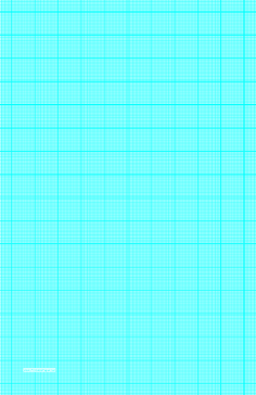 Graph Paper with twenty two lines per inch and heavy index lines on ledger-sized paper Paper
