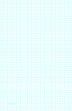 Graph Paper with three lines per inch on ledger-sized paper Paper