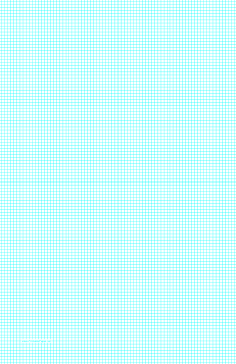 Graph Paper with seven lines per inch on ledger-sized paper Paper