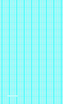 Graph Paper with sixteen lines per inch and heavy index lines on legal-sized paper Paper