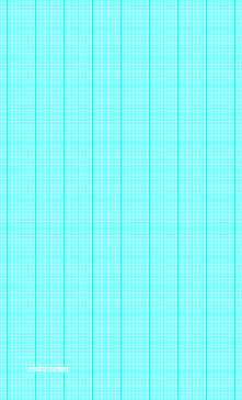 Graph Paper with eighteen lines per inch and heavy index lines on legal-sized paper Paper