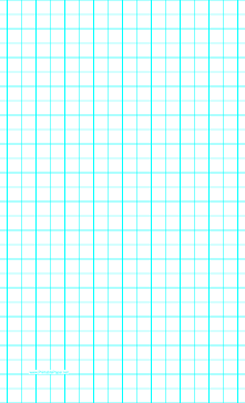 Graph Paper with two lines per inch and heavy index lines on legal-sized paper Paper