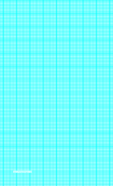 Graph Paper with twenty two lines per inch and heavy index lines on legal-sized paper Paper