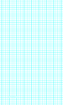 Graph Paper with four lines per inch and heavy index lines on legal-sized paper Paper