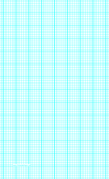 Graph Paper with seven lines per inch and heavy index lines on legal-sized paper Paper