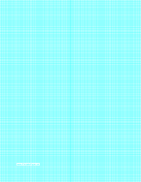 Graph Paper with sixteen lines per inch on letter-sized paper Paper