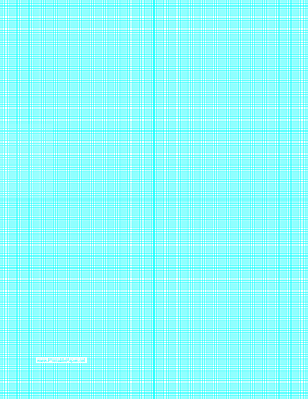 Graph Paper with eighteen lines per inch on letter-sized paper Paper