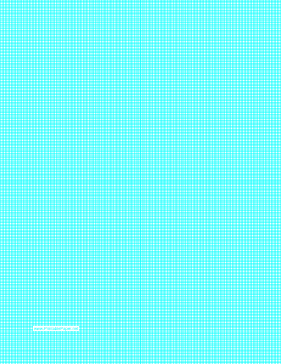 Graph Paper with twenty two lines per inch on letter-sized paper Paper