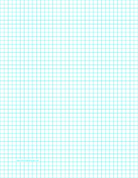 Graph Paper with four lines per inch on letter-sized paper Paper