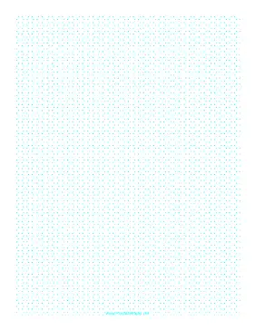 Hexagon Graph Paper with half-cm spacing on letter-sized paper Paper
