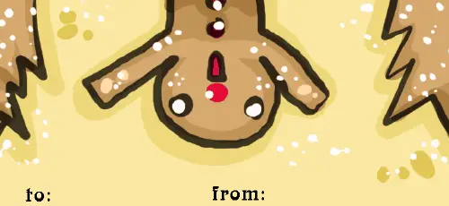 Holiday Cookie Paper