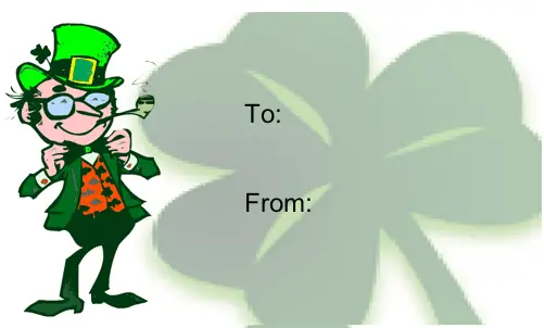 St. Patrick's Day Paper